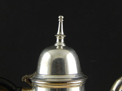 ANTICA 1900 CAFFETTIERA TEIERA BRICCO ARGENTATA SILVER PLATED