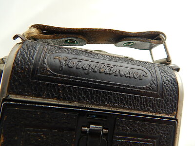 ANTICA AUTENTICA MACCHINA FOTOGRAFICA SOFFIETTO VOIGTLANDER COLLEZIONE 1930