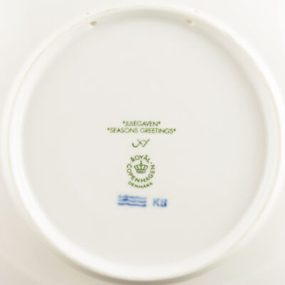 ROYAL COPENHAGEN PIATTO DI NATALE 2003 ORIGINALE PORCELLANA PRIMA SCELTA