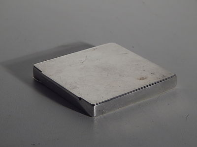 ANTICA SCATOLA PORTACIPRIA ARGENTO 925 ARGENTIERE 1945 SOLID SILVER SNUFF BOX