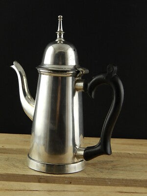 ANTICA 1900 CAFFETTIERA TEIERA BRICCO ARGENTATA SILVER PLATED