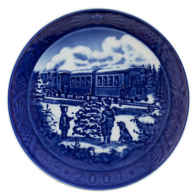 ROYAL COPENHAGEN PIATTO DI NATALE 2004 ORIGINALE PORCELLANA CM 18