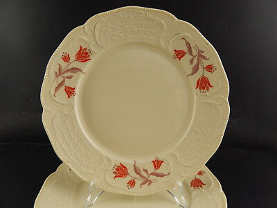 ANTICO 1938 ROCAILLE SERVIZIO 6 PIATTI PIANI SANS SOUCI PORCELLANA ROSENTHAL