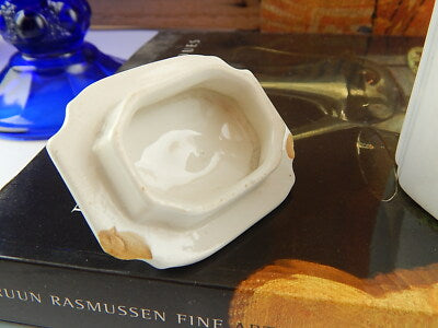 ANTICO ART DECO BARATTOLO CUCINA SOCIETÀ CERAMICA ITALIANA LAVENO DIFETTO