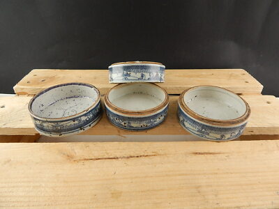 ANTICA SCATOLA COFANETTO COMPONIBILE CINESE PORCELLANA ANTIQUE CHINESE BOX