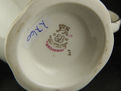 ANTICA ELEGANTE LATTIERA BRICCO PORCELLANA INGLESE FOLEY COLLEZIONE BROADWAY