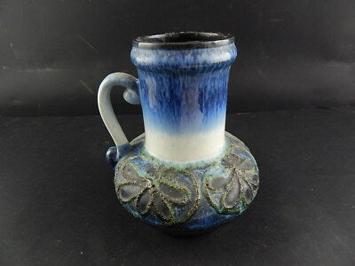 CERAMICA D'ARTE MID-CENTURY JUG SOHOLM BORNHOLM FAIENCE CARAFFA HANDMADE VINTAGE