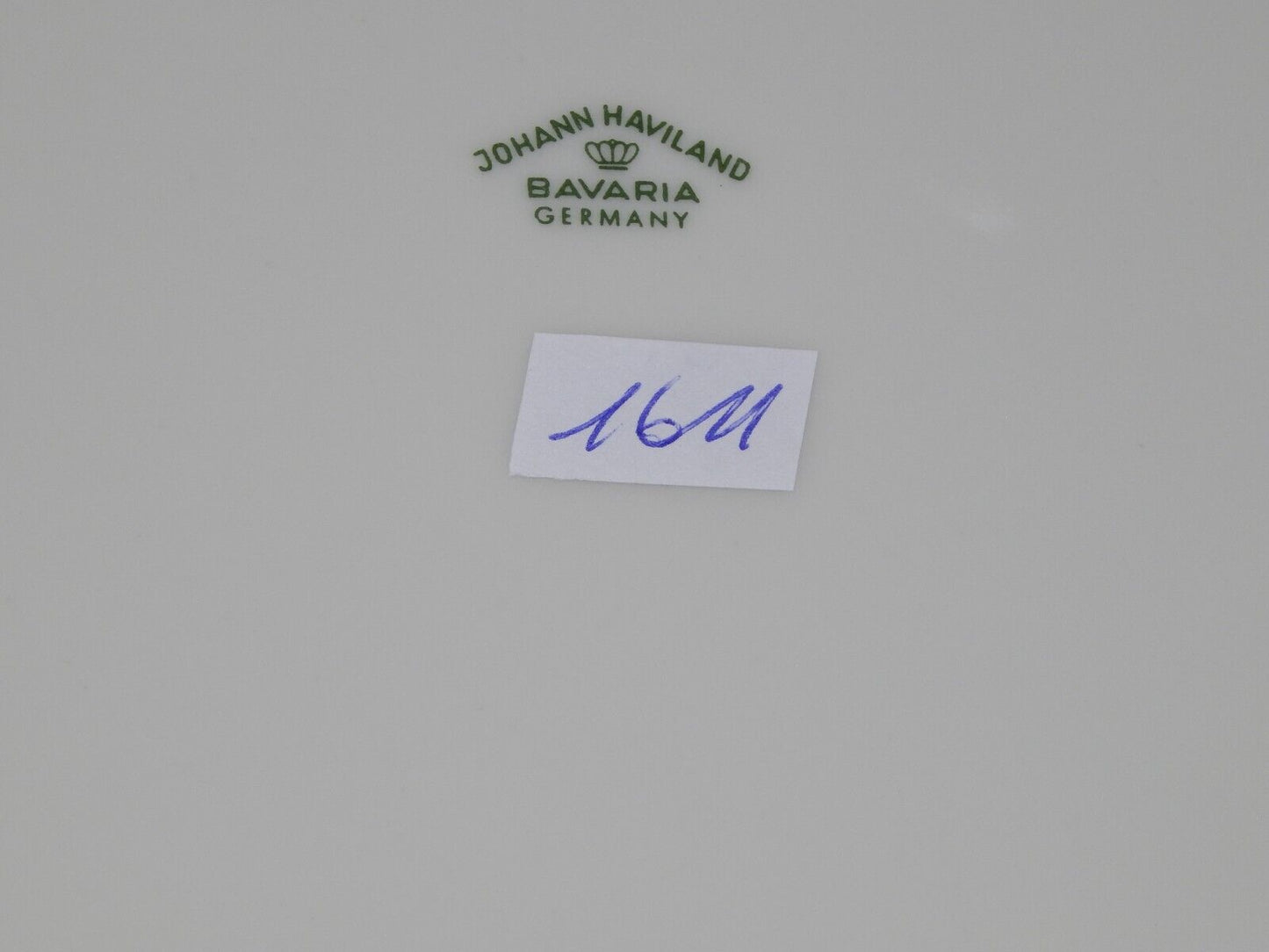 VINTAGE SERVIZIO TAVOLA 6 PIATTI PORCELLANA JOHANN HAVILAND BAVARIA IMPERO