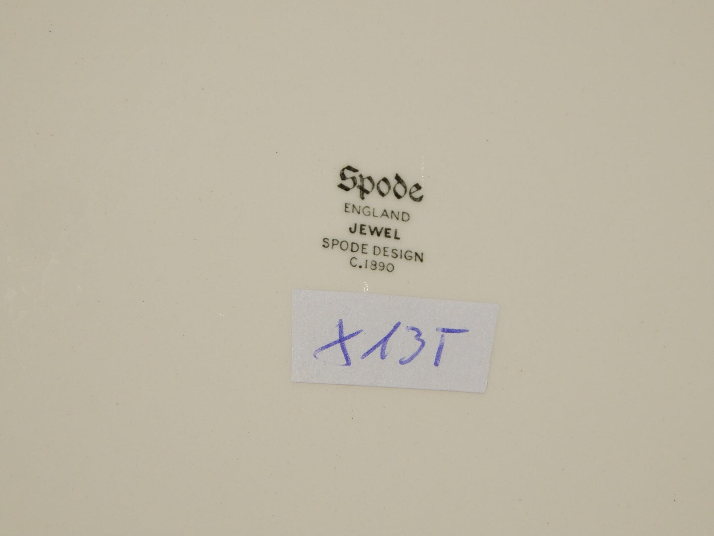 ANTICO SERVIZIO TAVOLA 6 PIATTI SEMI-PORCELLANA COPELAND SPODE'S JEWEL 1926