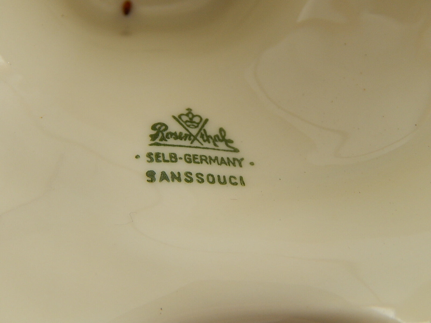 ANTICA ROCAILLE ALZATA FRUTTIERA CENTROTAVOLA SANS SOUCI PORCELLANA ROSENTHAL