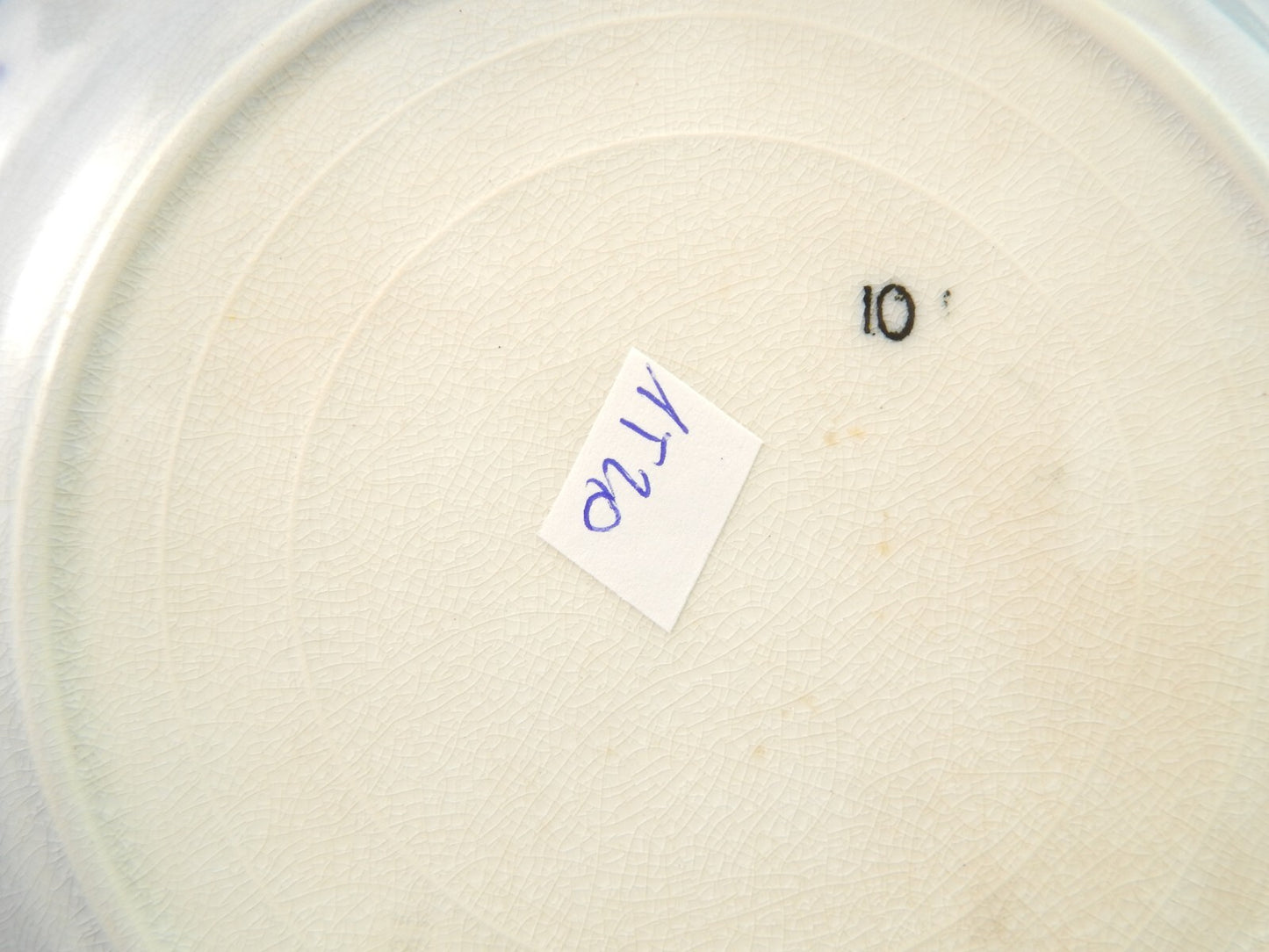 WEDGWOOD&CO ATALANTA PREZIOSO ANTICO PIATTO CM 23 SEMI-PORCELLANA DEL 1906 #1520