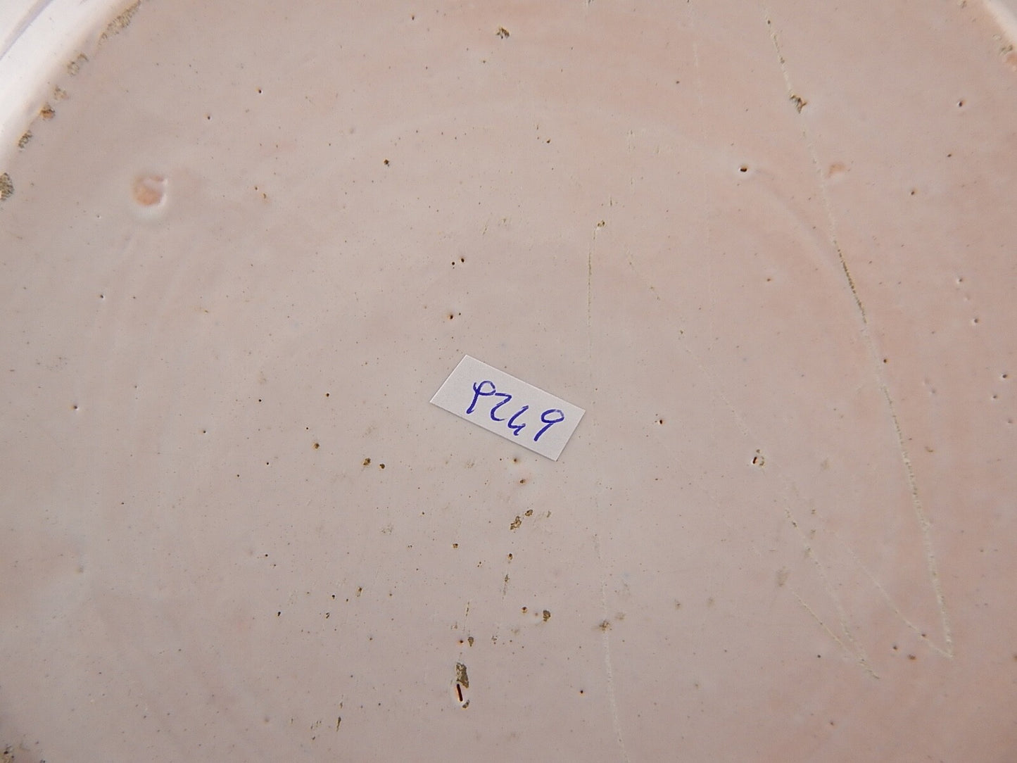 ANTICO 1800 PIATTO CENTROTAVOLA MAIOLICA CERAMICA DI MANISES SPAGNA