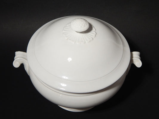 ANTICA ZUPPIERA STILE IMPERO CENTROTAVOLA CERAMICA ITALIA LAVENO VERBANUM STONE