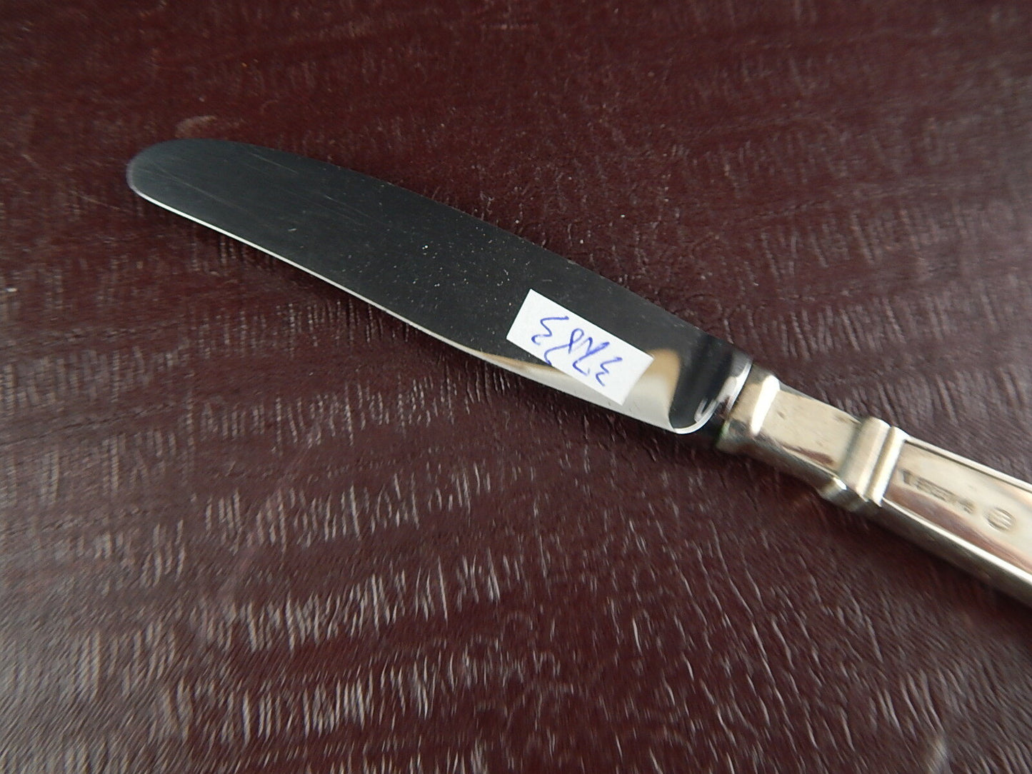 VINTAGE DEL 1956 COLTELLO COLAZIONE BURRO RAADVAD MANICO ARGENTO 925 COPENHAGEN