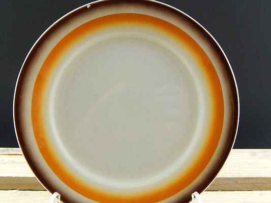 ART DECO FUTURISTA PIATTO DESSERT CERAMICA GALVANI PORDENONE DESIGN SIMONETTO #
