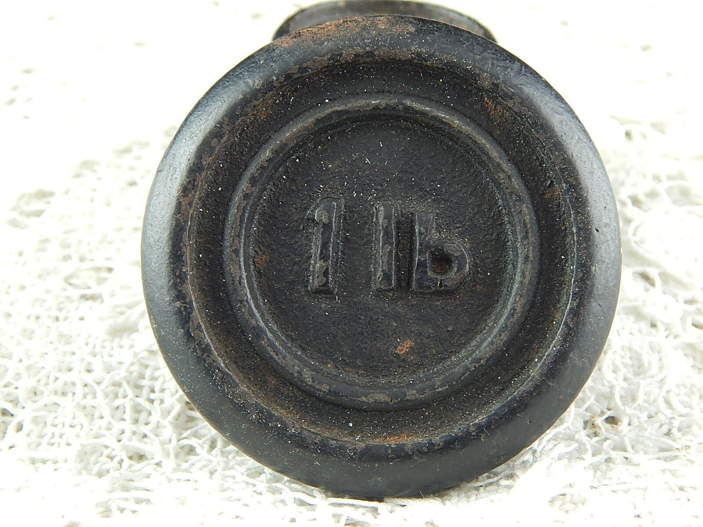 PESI E MISURE ANTICO SET PESI IN FERRO BASCULE BILANCIA 1 LIBBRA 8 ONCE 4 ONCE