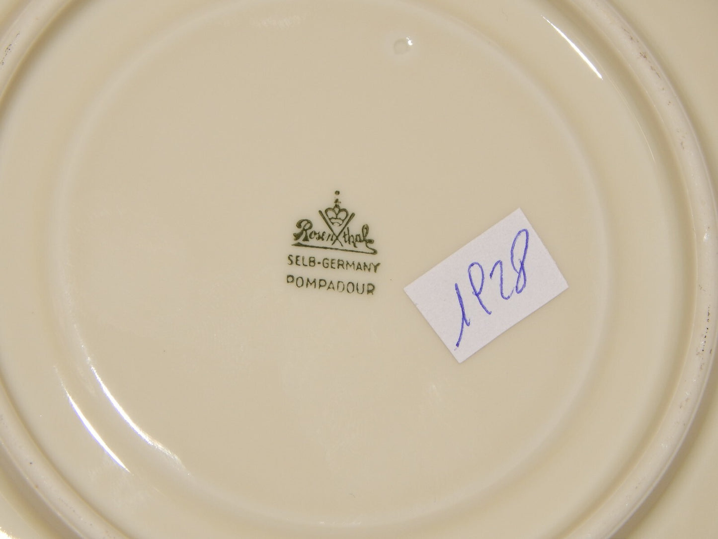 PREZIOSA ROCAILLE ANTICA TAZZA BRODO CONSOMME' PORCELLANA ROSENTHAL POMPADOUR