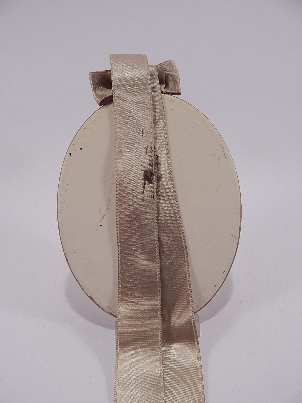 VINTAGE ARTE SACRA ACQUASANTIERA BENITIER CERAMICA VIA VENETO MADONNA COLLECTION