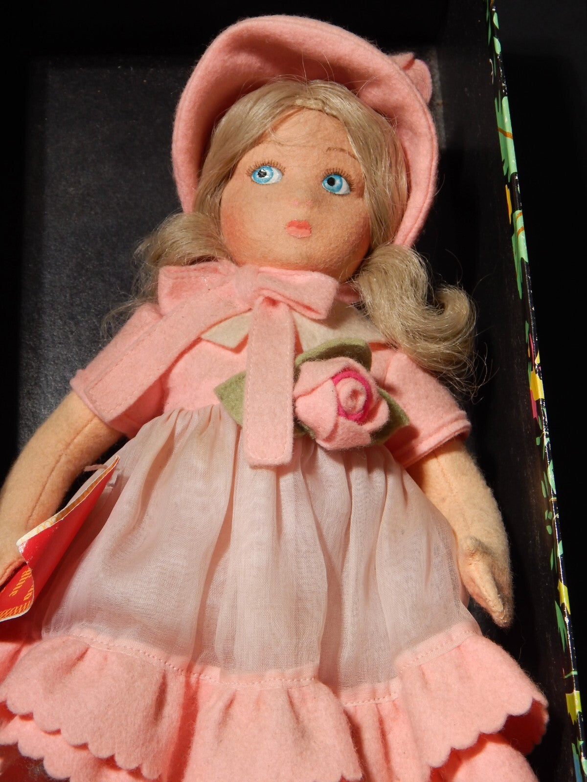 BAMBOLA LENCI TORINO MODELLO DORIS MADE IN ITALY CON SCATOLA E CERTIFICATO 1989
