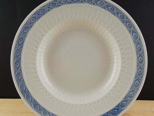 ROYAL COPENHAGEN PIATTO FONDO VENTAGLIO PORCELLANA FAN PATTERN DEEP PLATE