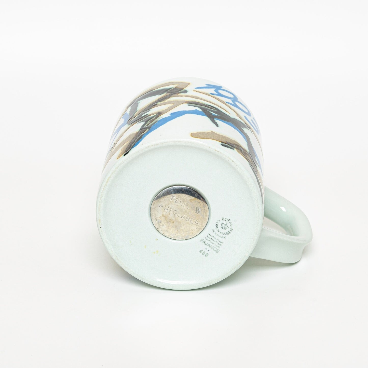 ROYAL COPENHAGEN TAZZA ANNUALE 1993 GRANDE, PORTAPENNE PORTAUTENSILI CERAMICA