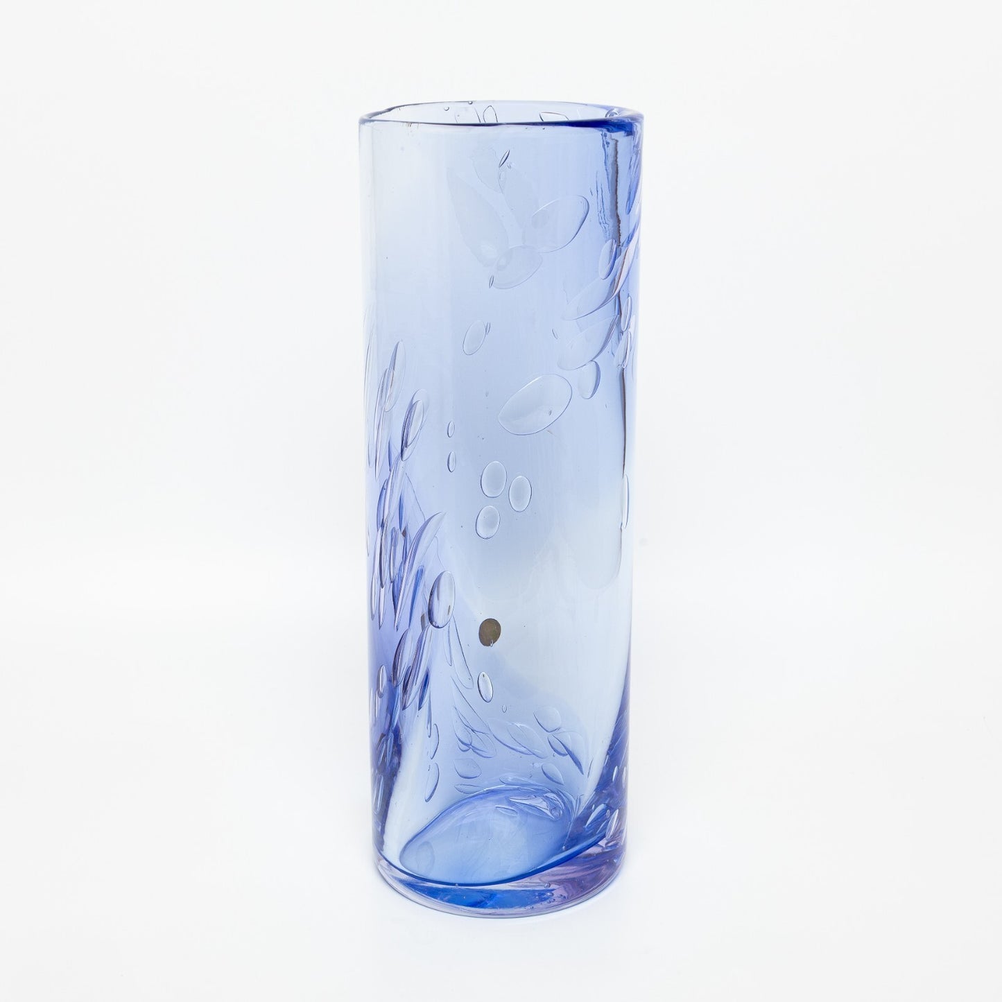 PREZIOSO VASO IN VETRO SOFFIATO DI MURANO FIRMATO DAL MAESTRO ELIO RAFFAELI