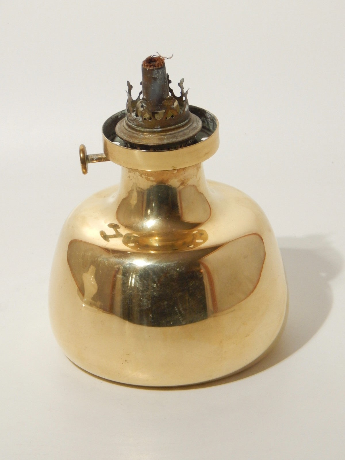 PETRONELLA HENNING KOPPEL LOUIS POULSEN LAMPADA PETROLIO OTTONE VETRO OPALINO