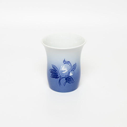 VASO PORCELLANA ROYAL COPENHAGEN BING&GRONDAHL "Rosa di Natale" CM 11