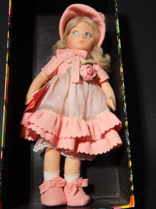 BAMBOLA LENCI TORINO MODELLO DORIS MADE IN ITALY CON SCATOLA E CERTIFICATO 1989