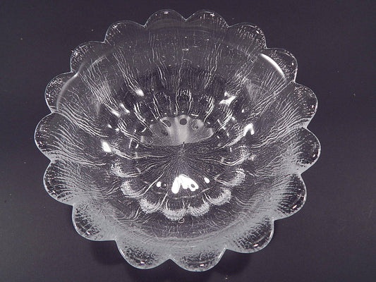 HOLMEGAARD FRUTTIERA CENTROTAVOLA CRISTALLO SIDSE WERNER ART CRYSTAL GLASS BOWL