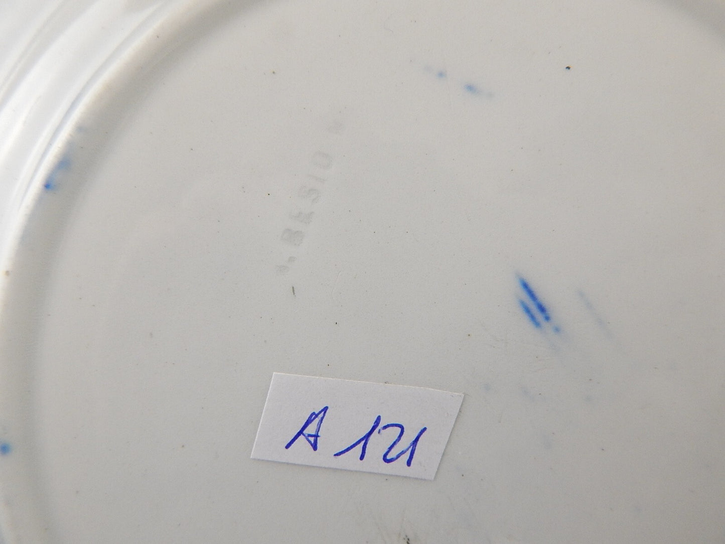 ANTICO PIATTO CERAMICA GIUSEPPE BESIO MONDOVI' SECONDA META' 800 JARDINIERE A121