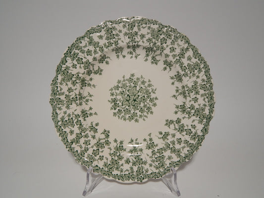 ANTICO PIATTO CROWN DUCAL SEMI-PORCELLANA ADAPTATION OF EARLY ENGLISH JOY EDERA