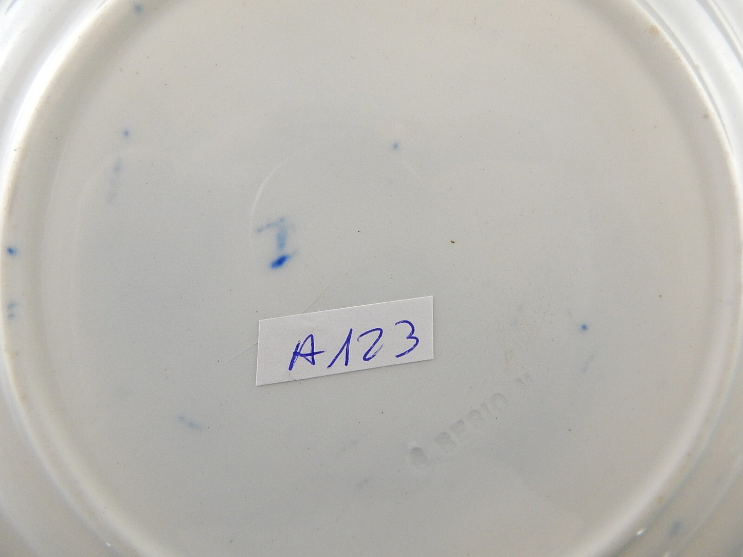 ANTICO PIATTO CERAMICA GIUSEPPE BESIO MONDOVI' SECONDA META' 800 JARDINIERE A123