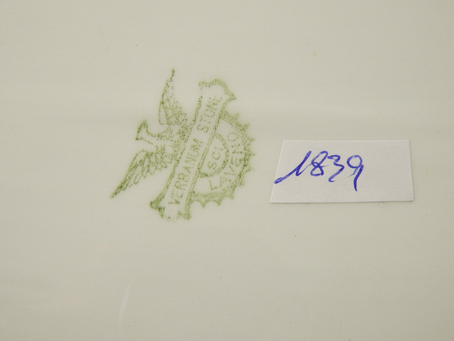 ANTICO ART DECO VASSOIO SOCIETA' CERAMICA ITALIANA LAVENO VERBANUM STONE