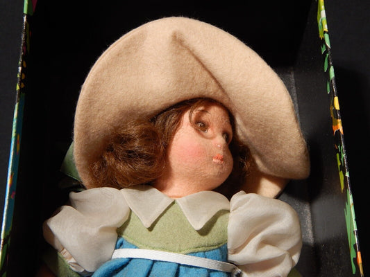 BAMBOLA LENCI TORINO MODELLO BR683 MADE IN ITALY CON SCATOLA E CERTIFICATO 1980