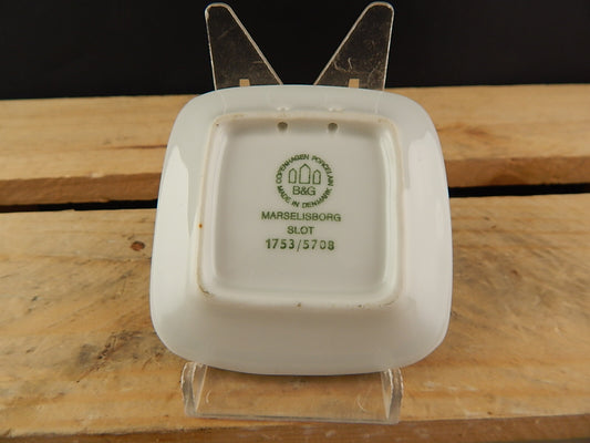 ROYAL COPENHAGEN BING&GRONDAHL PLAQUETTE PIATTINO PORCELLANA MARSELISBORG SLOT