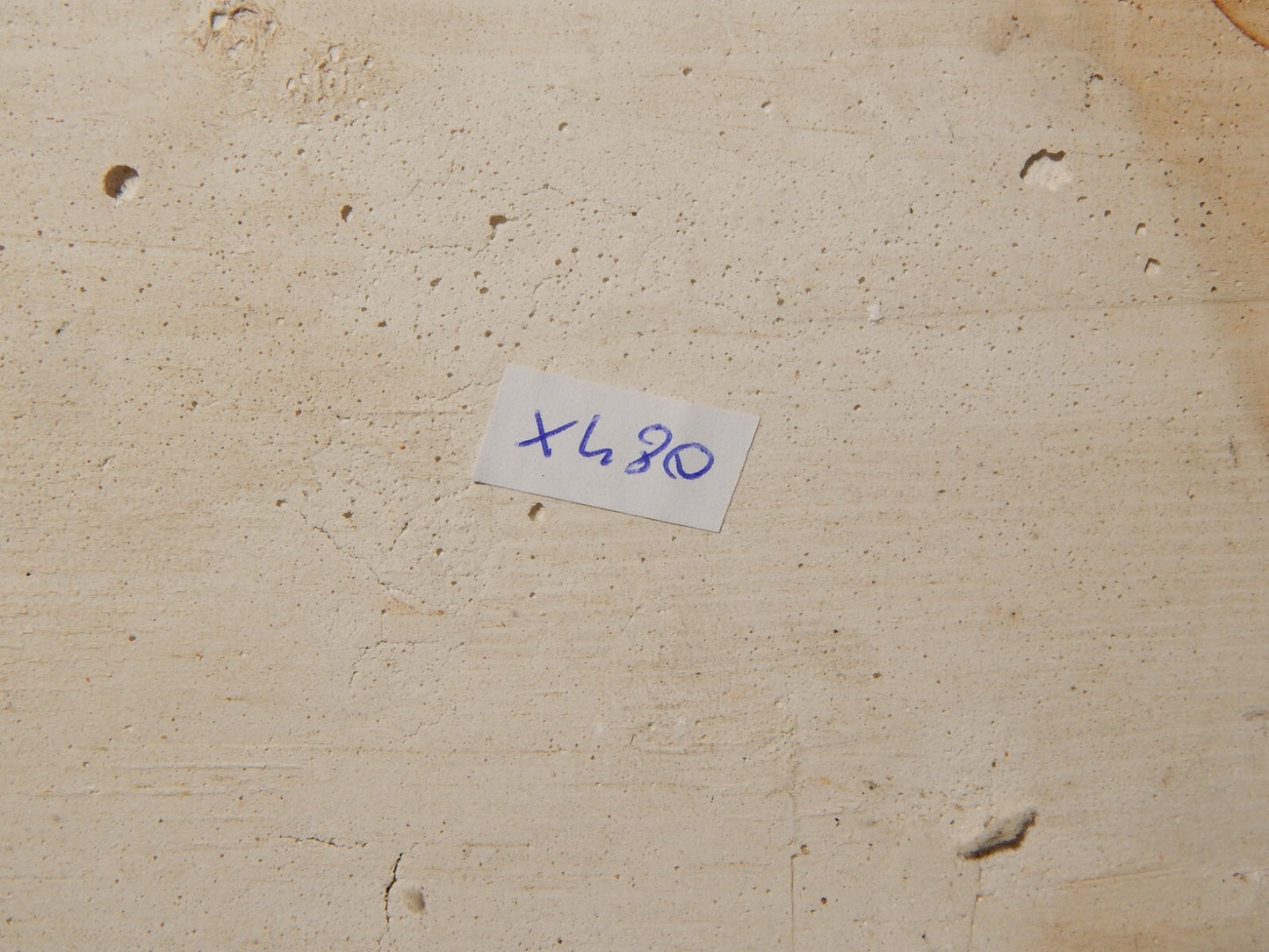 ANTICA PIASTRELLA MATTONELLA CERAMICA DELFT DEL 1700 DECORO AL MANGANESE (480)