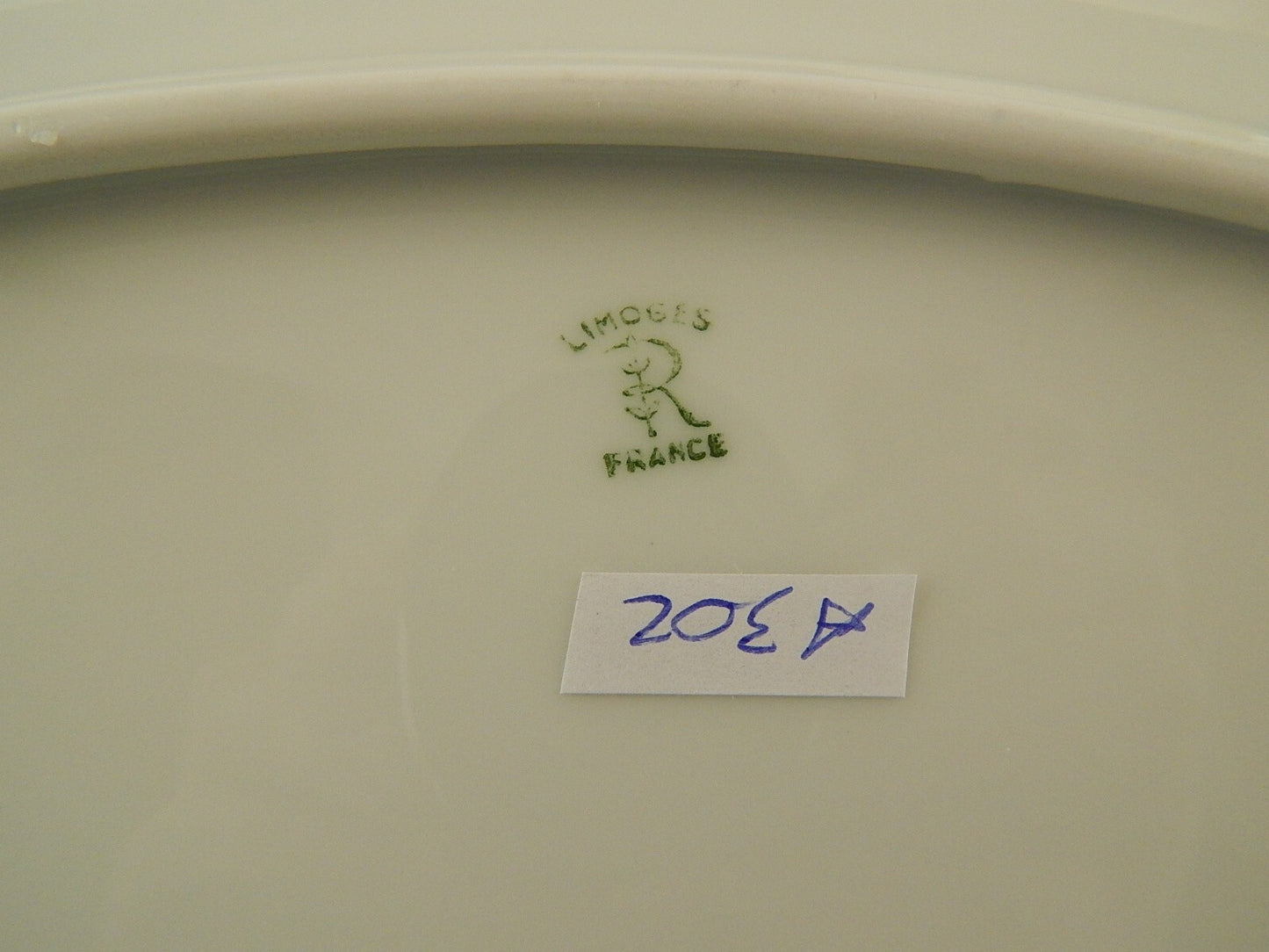 VASSOIO PIATTO OVALE LIMOGES RAYNAUD PORCELLANA BIANCA MODELLO WASHINGTON