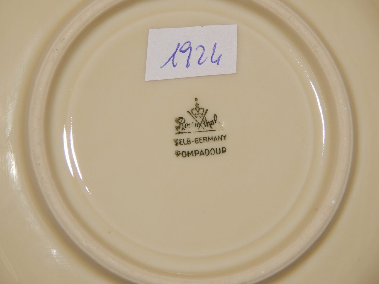 PREZIOSA ROCAILLE ANTICA TAZZA DA TE' PORCELLANA ROSENTHAL POMPADOUR