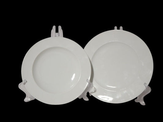 VINTAGE SERVIZIO 12 PIATTI PREZIOSA PORCELLANA BIANCA ROSENTHAL STUDIO LINE