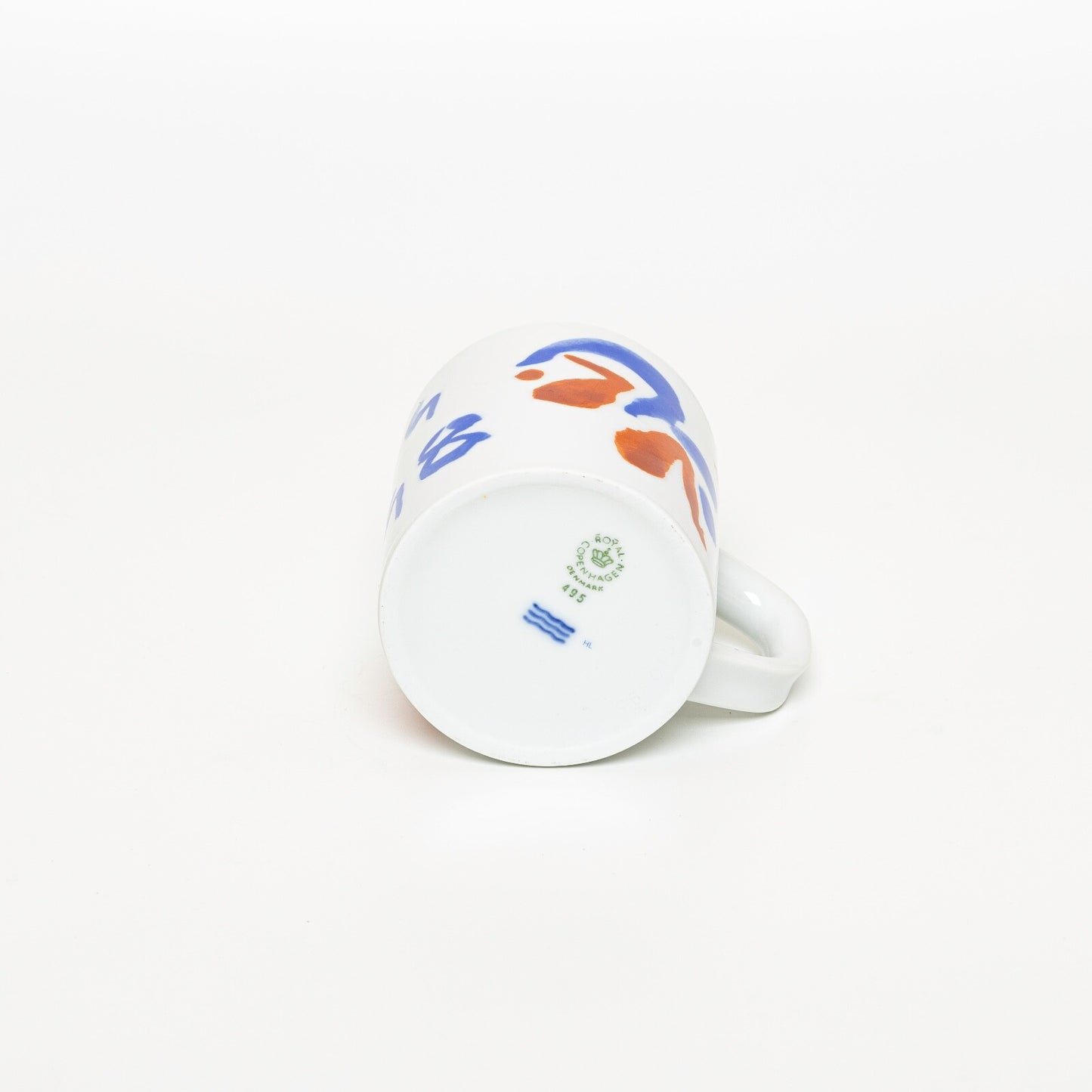 ROYAL COPENHAGEN TAZZA ANNUALE 1998 PICCOLA CERAMICA CM 8 ML 200