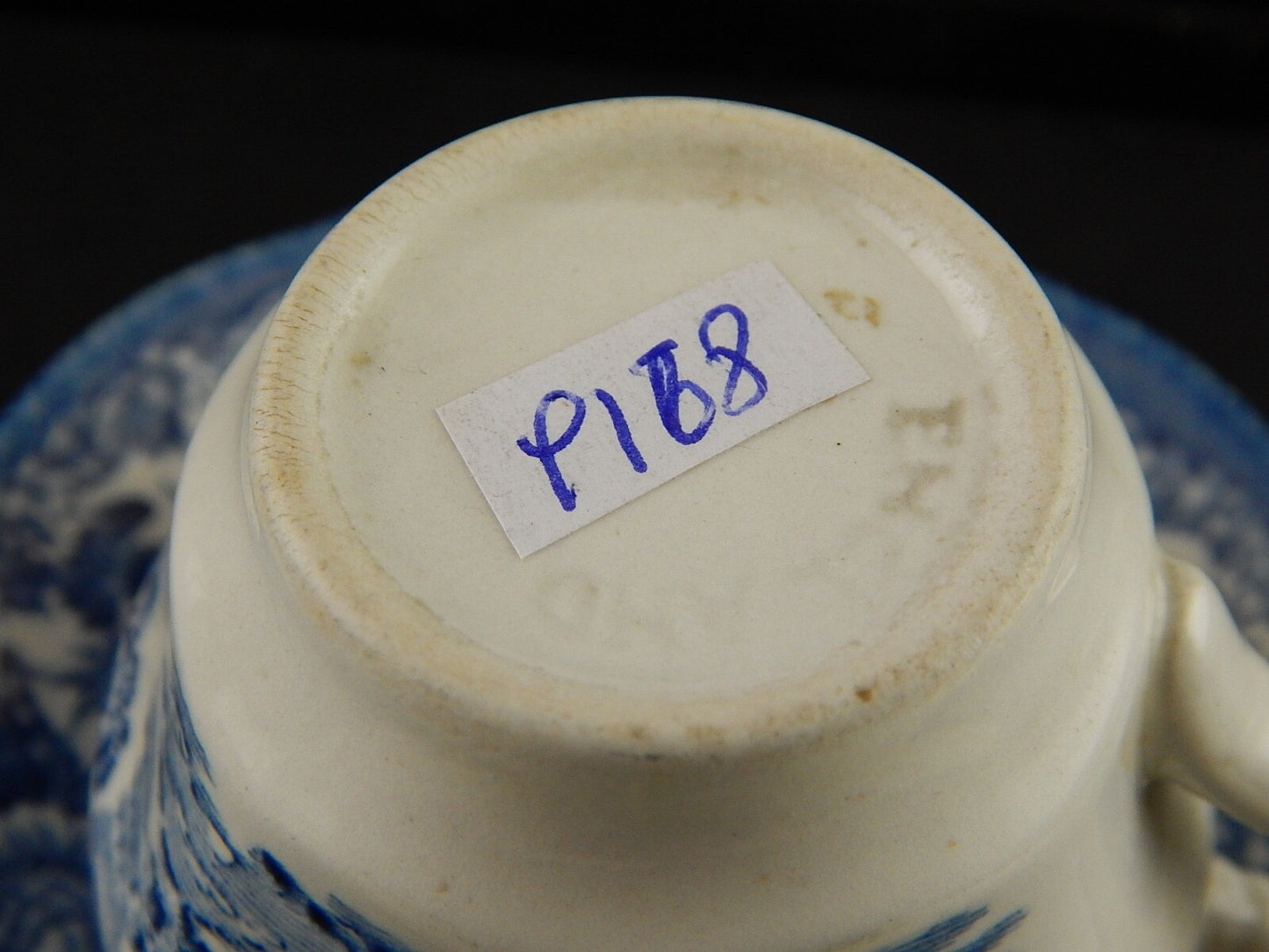 ANTICA RARA TAZZINA CAFFE' SEMI PORCELLANA ENOCH WEDGWOOD COLLEZIONE WOODLAND