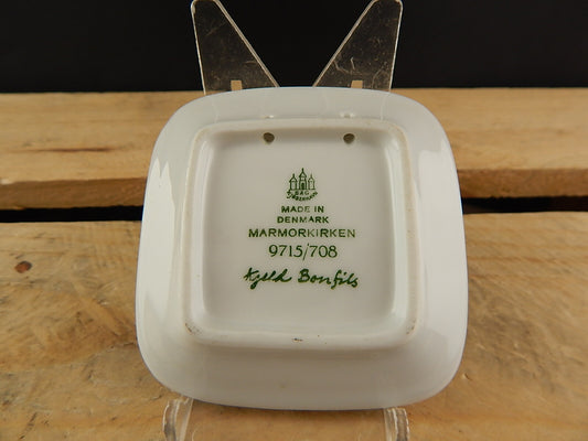 ROYAL COPENHAGEN BING&GRONDAHL PLAQUETTE PIATTINO PORCELLANA MARMORKIRKEN