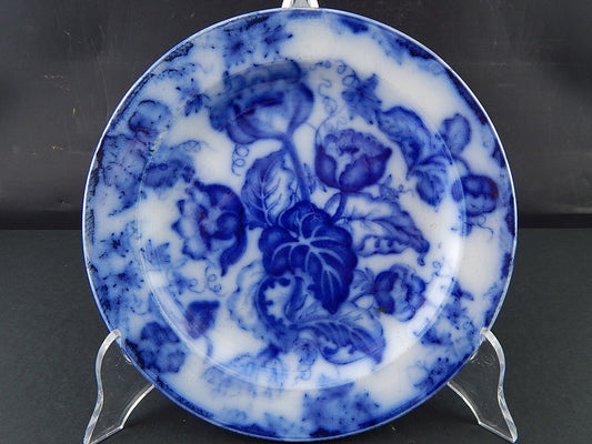ANTICO PIATTO NINFEE CERAMICA RICHARD MILANO FINE 800 FLOW BLUE WATER NYMPH 9726