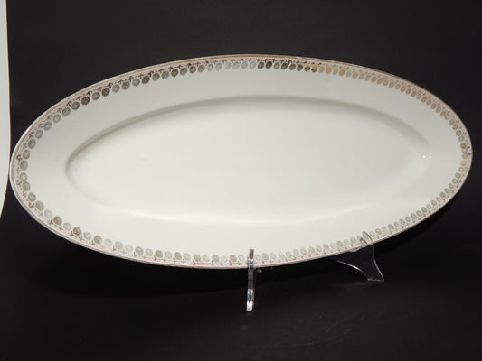 ANTICA PREZIOSA RARA PESCIERA VASSOIO PORCELLANA GINORI LIBERTY