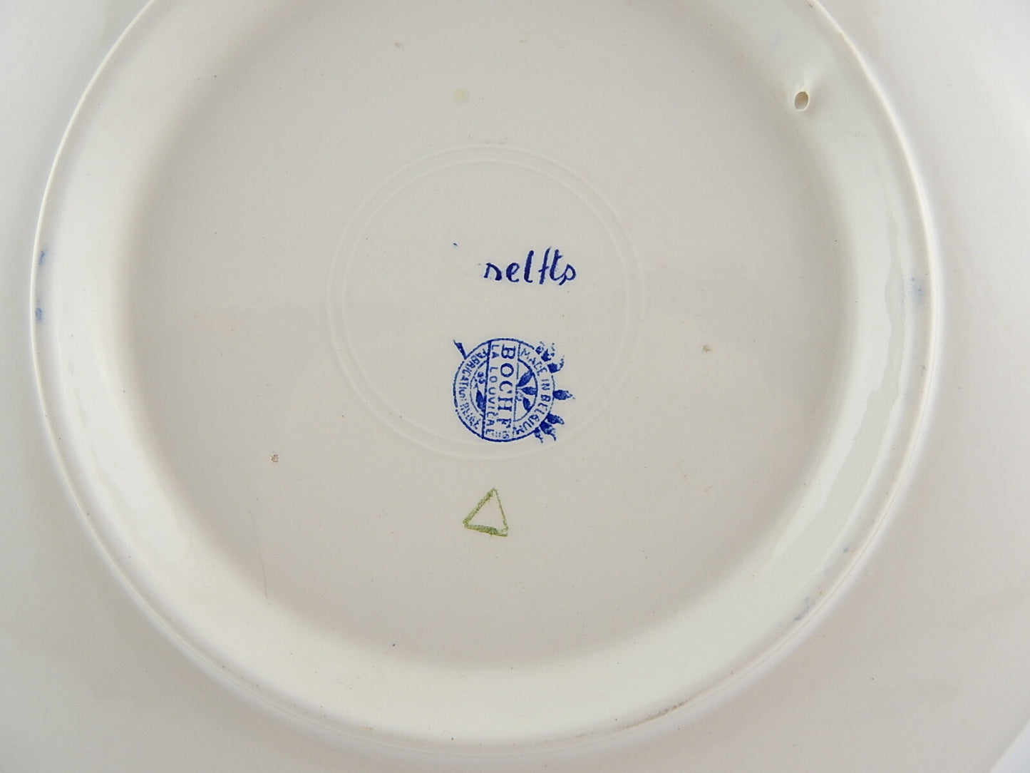 PIATTO DELFTS CERAMICA MADE FOR ROYAL SPHYNX HOLLAND BOCH FRERES LA LOUVIERE#