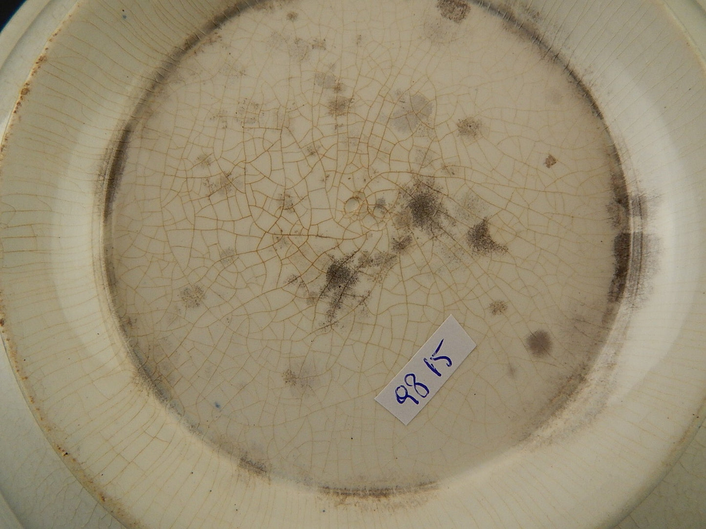 ANTICA FRUTTIERA ALZATA UMORISTICA CERAMICA FRANCESE SECONDA META' 800