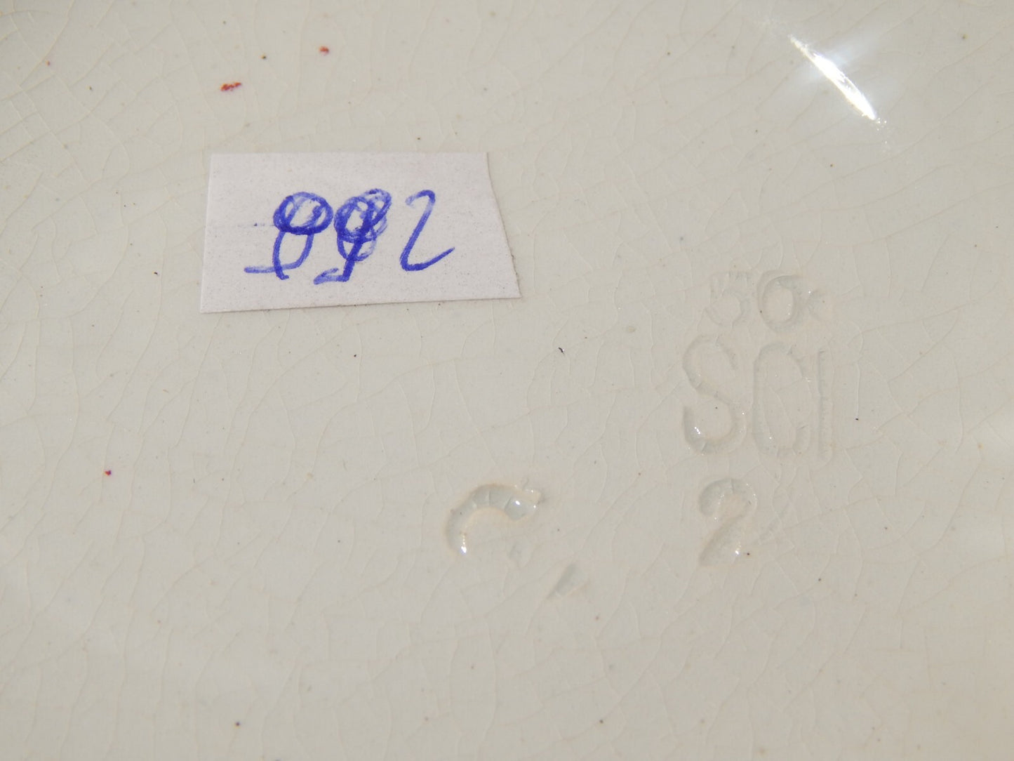 ANTICA ZUPPIERA CENTROTAVOLA SOCIETA' CERAMICA ITALIANA LAVENO FINE 1800