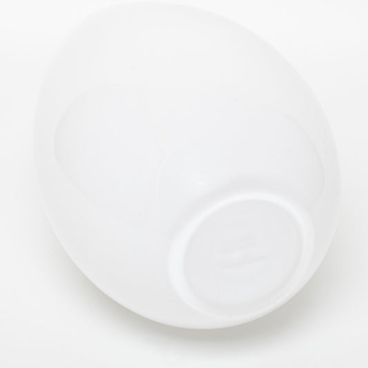 VASO VETRO SOFFIATO OPALINO BIANCO HOLMEGARD COCOON PETER SVARRER CM 21