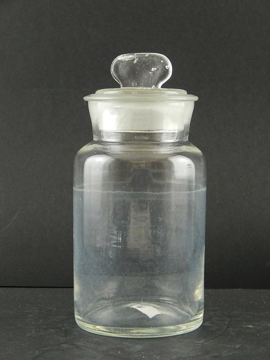 ANTICO VASO ALBARELLO VETRO SOFFIATO ALTARE FARMACIA DROGHERIA A575